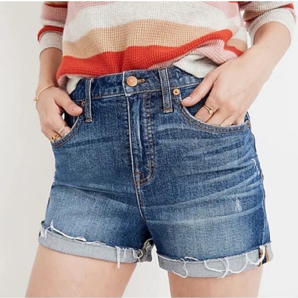 Madewell High Rise Denim Shorts 26 - Picture 1 of 5